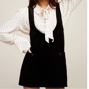 Free People Corduroy Jumper Dress